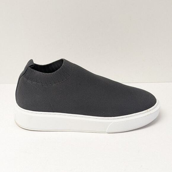 J/Slides Daphnie Slip-On Sneakers, Grey Knit, Women's 8.5 M - Picture 2 of 7